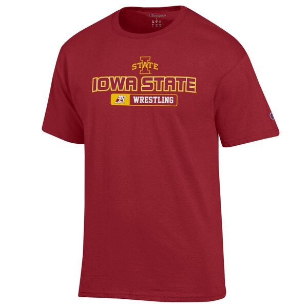 Champion® Iowa State Wrestling Cardinal T-shirt